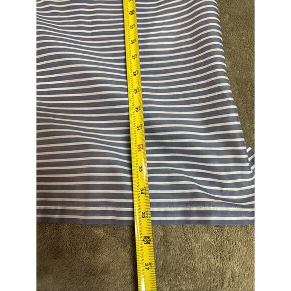 Vintage Algo Switzerland Sleeveless Striped Shirt Dress Sz S - Picture 10 of 13